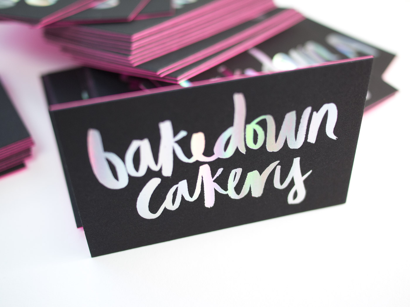 Bakedown Cakery | Printed by Parklife Press