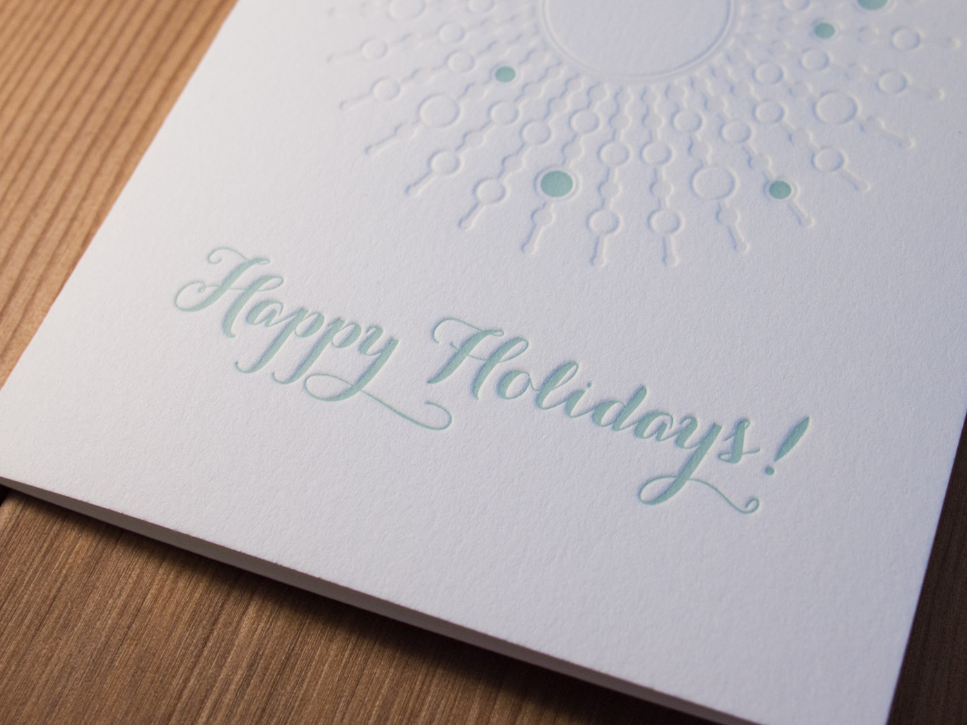 Starburst Holiday Card from Parklife Press