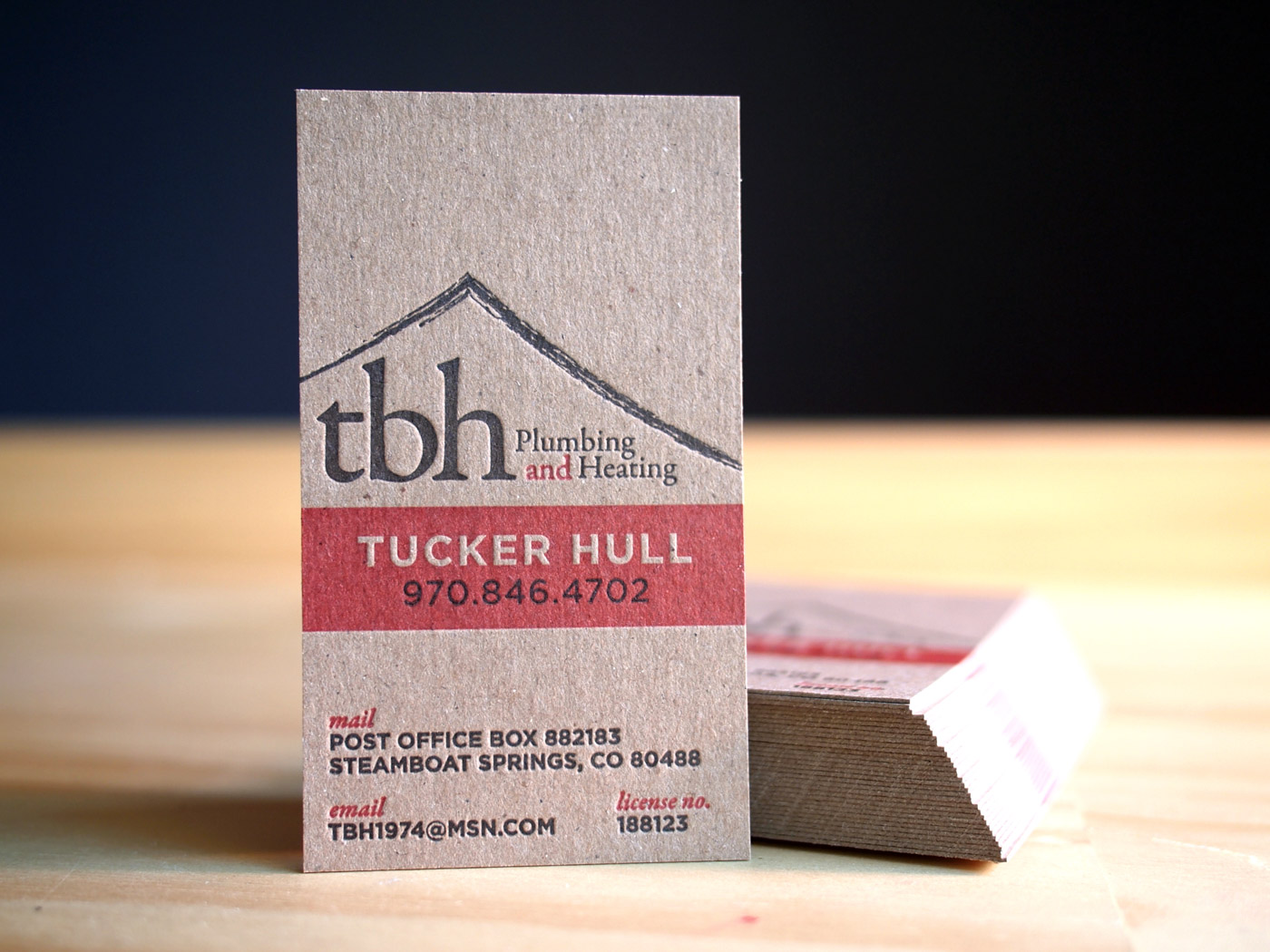 TBH Plumbing | Printed by Parklife Press
