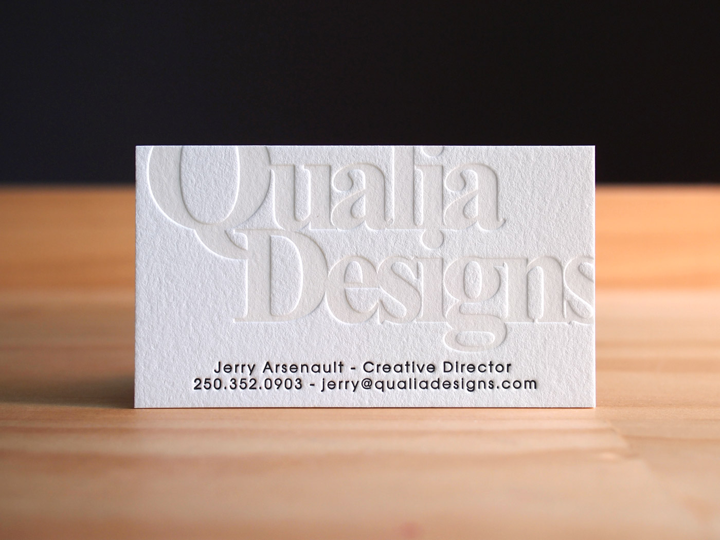 Qualia Designs | Printed by Parklife Press